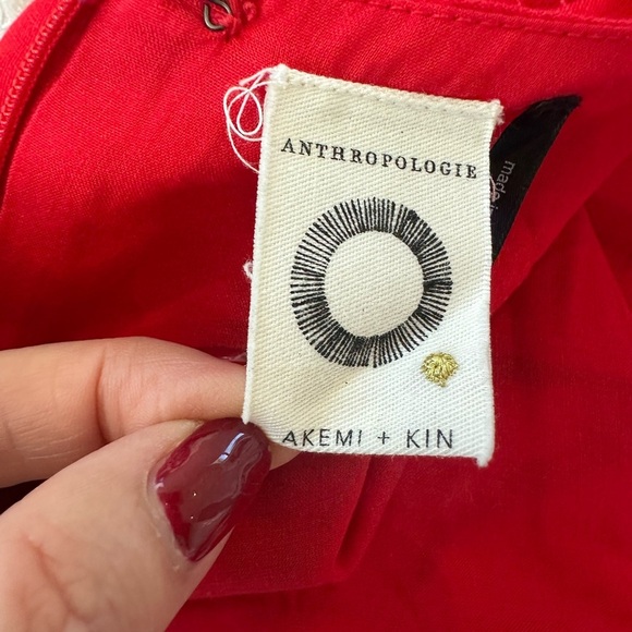 Anthropologie Akemi+Kin Lila Embroidered Dress - Picture 12 of 14